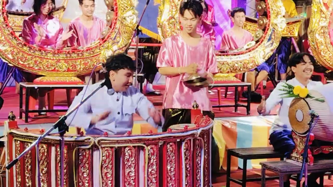 ประชันเปิงมาง เพลงยกตะลุ่ม งานชุมชนหัวบ้าน โรงเรียนธนาคารออมสิน