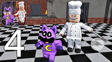 Parkour Master: Escape Game! Catnap Escape Pizza Shop - Gameplay Walkthrough Part 4 (Android, iOS)