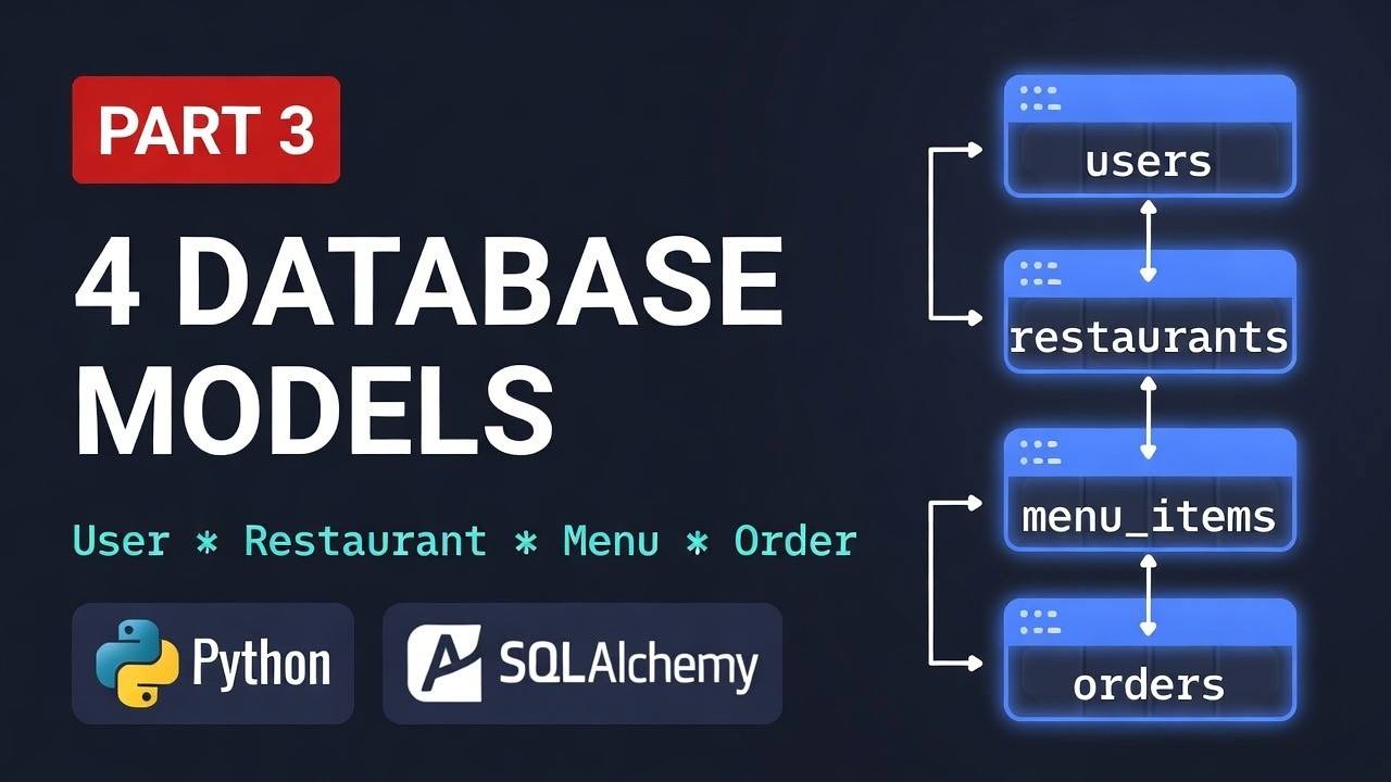 FastAPI Tutorial 2025 Live: Build Full Zomato Clone API from Scratch ...