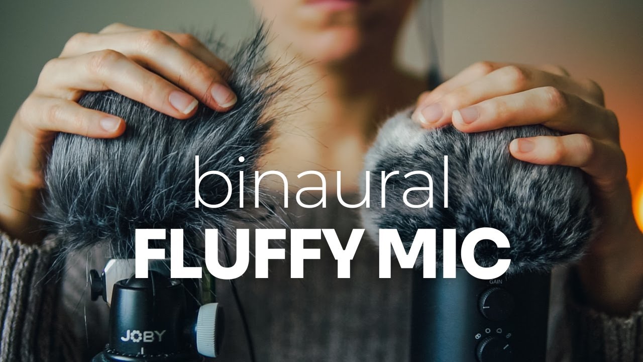 ASMR | deep brain massage fluffy mic brushing (no talking)