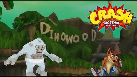 Crash Tag Team Racing Playthrough: The Age Of The Dinosaurs (Part 3)