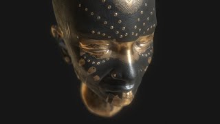 Creating an Ancient Egyptian Bust | C4D, ZBrush and Substance Painter | Time Lapse in 4K