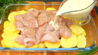 If you have chicken breast and potatoes, make this incredibly delicious recipe!