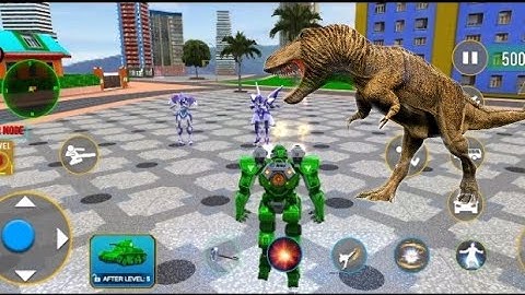 Army bus robot transform wars simulator games - robot games #3d Android gameplay