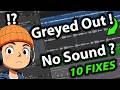Logic Pro Track Greyed Out with No Sound? 10 Fixes to Try