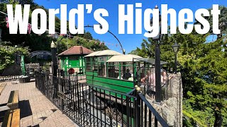 Lynton and Lynmouth Cliff Railway - World's Highest, Steepest Water Powered Railway - POV