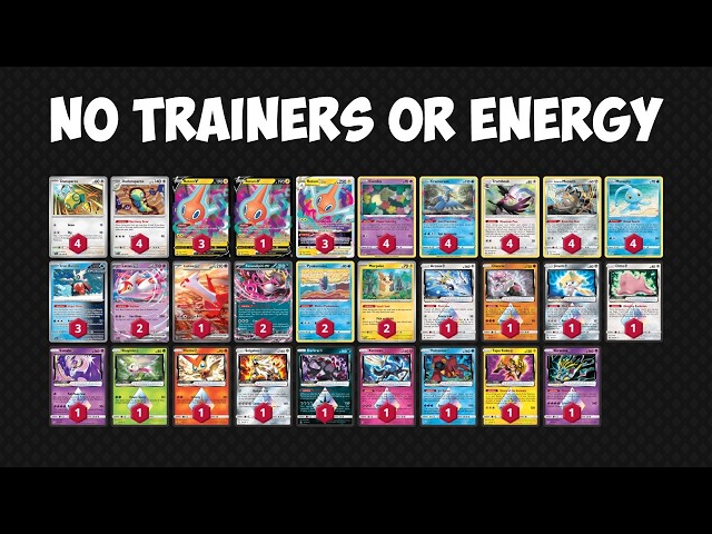 how many energy cards should be in a pokemon deck Amazon.com: TCG Elements main image 0