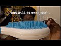 Michel Mercier brush review/ first impressions on 4c hair | It'z Me Mimi