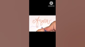 #names #asma #handwriting #calligraphy #lettering #cursivewriting #cursive #signature