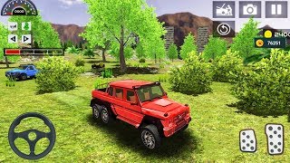 6x6 Off-Road Truck Driving Sim: 2019 Pickup Vehicle - Android Gameplay screenshot 5