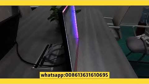 27inch Open Frame Touch Screen Monitor with Led Bar in Front