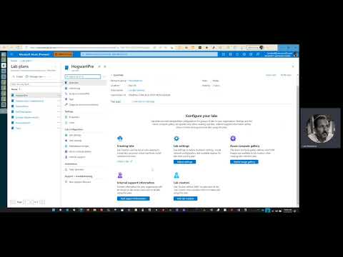 Azure Lab Services Tutorial Video - including the 2022 April Update features.
