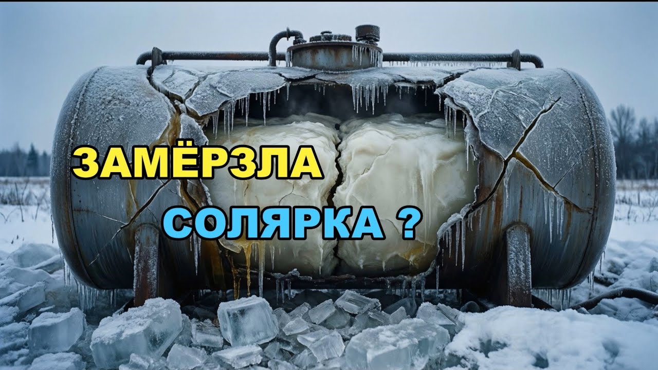 ДИЗЕЛЬНОЕ ТОПЛИВО зимой - ЗАМЕРЗЛА СОЛЯРКА - вот ЭТО ПОВОРОТ !? #Shorts ...