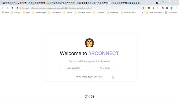 How to create an Arweave wallet with ArConnect