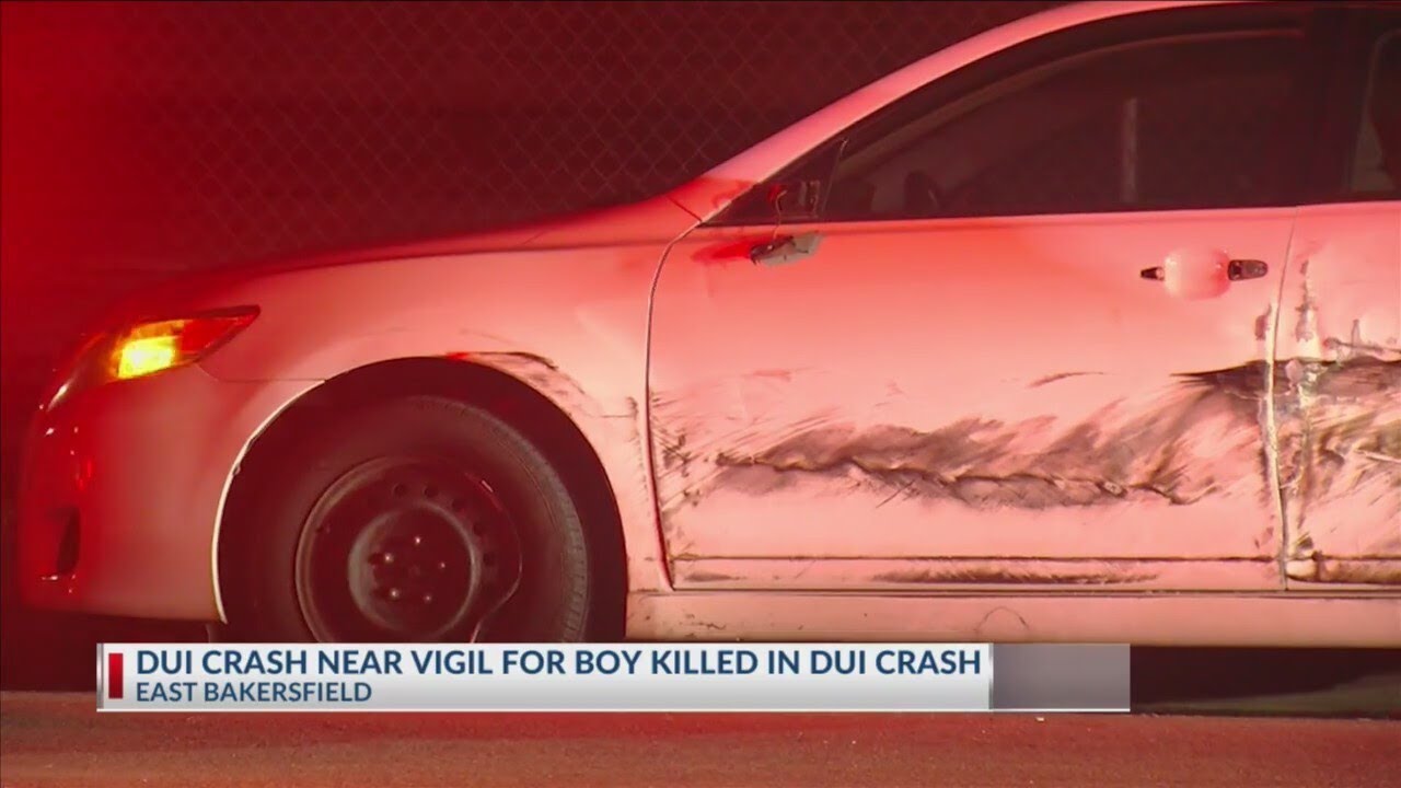 Suspected DUI crash near vigil for boy killed in alleged DUI crash ...