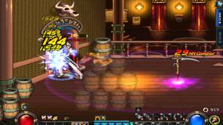 DFO/던파: Monk pseudo-reset (a.k.a. abuse autostand) combo into continuation