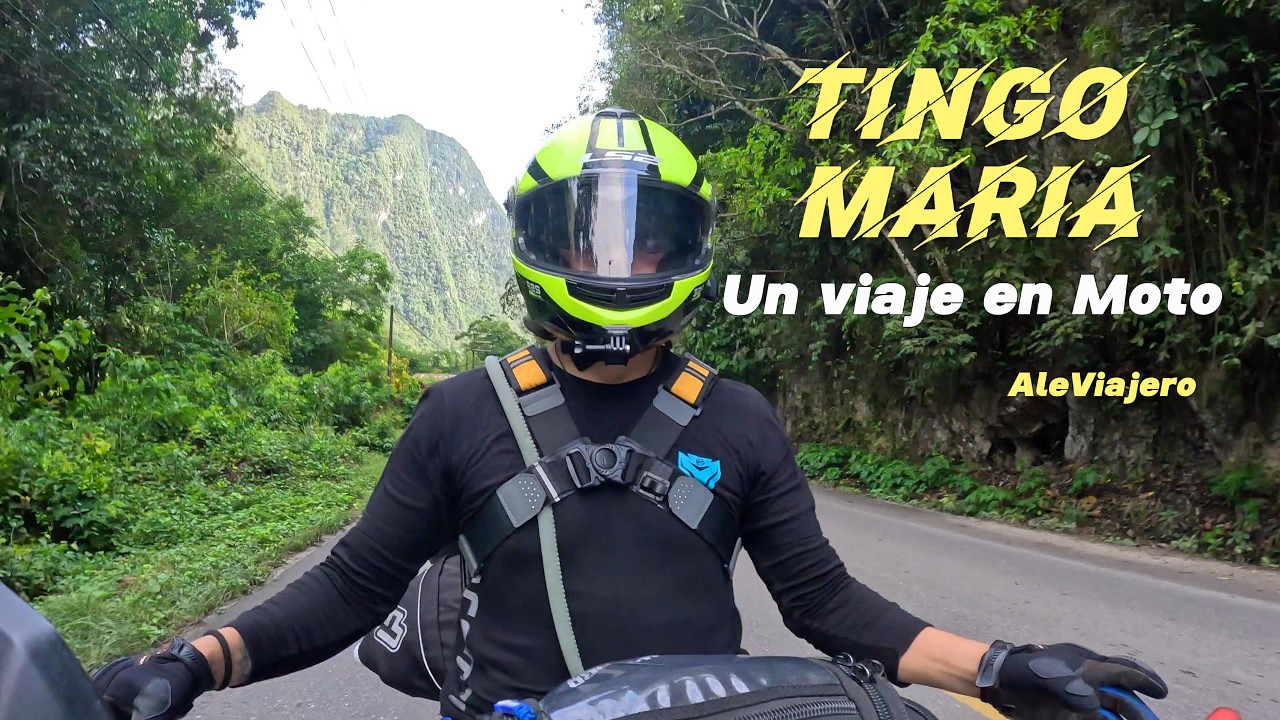 HUANCAYO - TINGO MARIA viaje en moto por AleViajero ✌