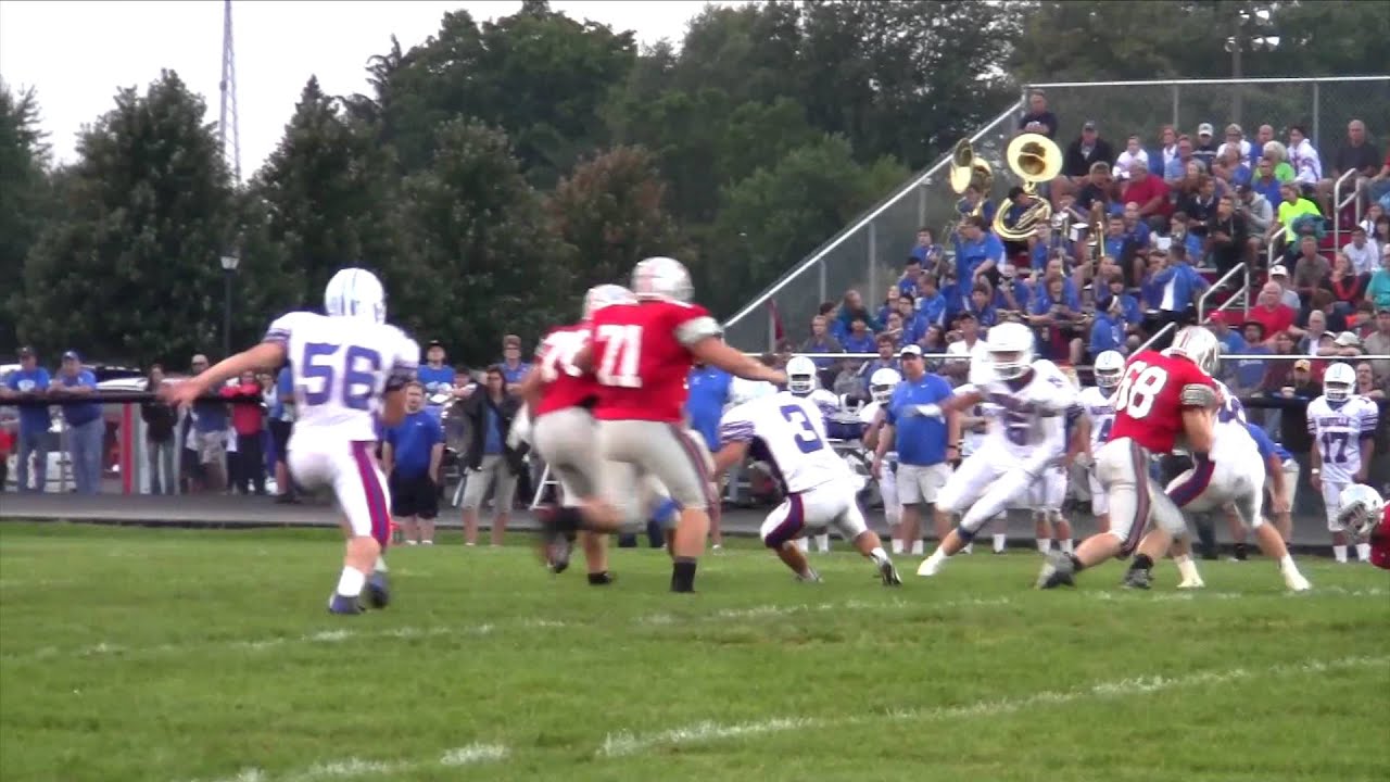 Fredericktown Football vs Danville 2015 YouTube