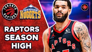 Raptors SEASON HIGH - Fred VanVleet Best Game of Season | Raptors vs Nuggets Reaction