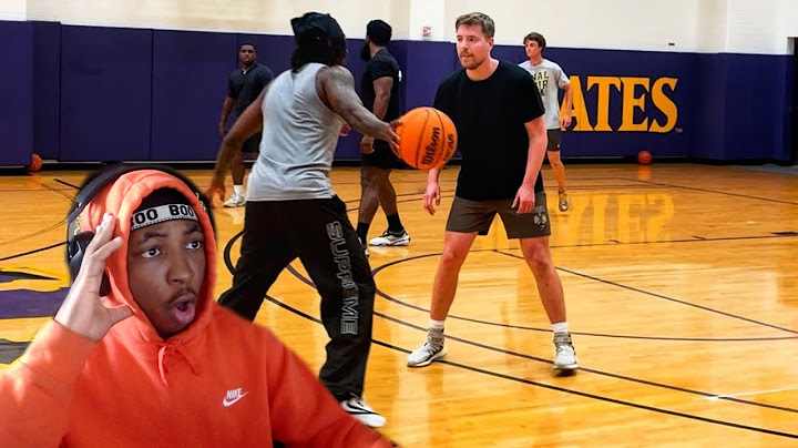 DUKE DENNIS AND AMP VS MR BEAST 5V5 BASKETBALL