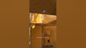 PERFECT SELF POP FLASH ON MIRAGE #shorts #cs2