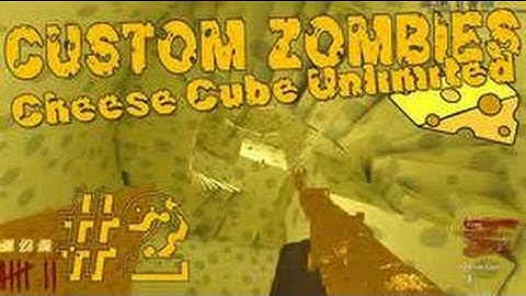 Cod Waw Custom Zombies Cheese Cube unlimited Part 2.