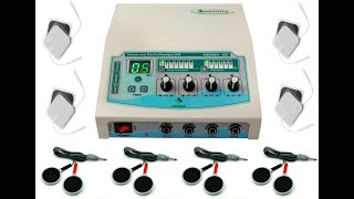 Medinza 4 Channel Electrotherapy Tens Physiotherapy Unit For Joint