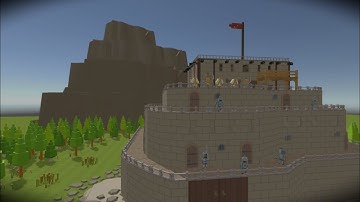 Simple Sandbox 2 Middle Ages| fortress race people