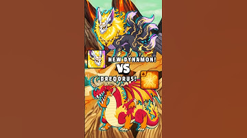 New Dynamon Foxunyx Evoltonaryx VS Dreqorus 🔥 #dynamonsworld #shorts #pokemon #trending