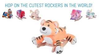 Toddler Rocking Horses | Plush Rocking Animals | Plush Rockers For Toddlers