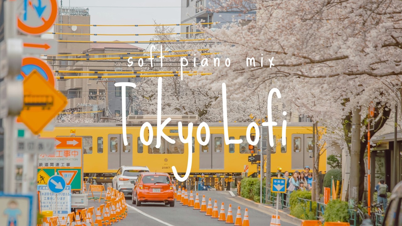 Playlist 봄바람 살랑이는 날, 𝗟𝗼-𝗳𝗶 감성 한 스푼 🌸 | Tokyo vibe lofi