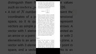 Vectors in Machine Learning #ailearning #largelanguagemodel #a