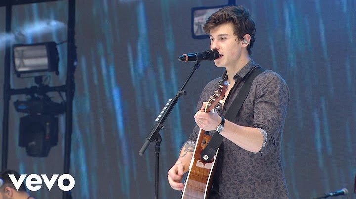 Stitches Live version - Live performance video thumbnail