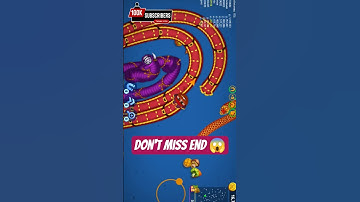 Worms Zone .io Hungry Snake 🐍 2025 #effectking #wormszoneio #trending #shorts