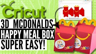 Create Your Own Mcdonald's Happy Meal Box With This Diy Tutorial!