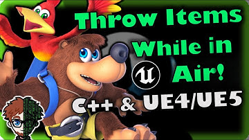 Item Physics: Throwing While In Air | How To Make YOUR OWN SSB Game | Unreal & C++ Tutorial, Part 70