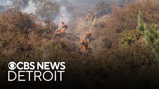 Eaton, Palisades Fires continue to burn in Los Angeles County as death toll rises