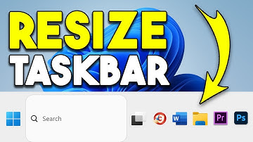 De grootte van de taakbalk in Windows 11 aanpassen - Stap voor stap