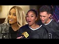 DWTS: Jordan Chiles Reacts to SURPRISE Message From CIARA After Dancing to Get Up
