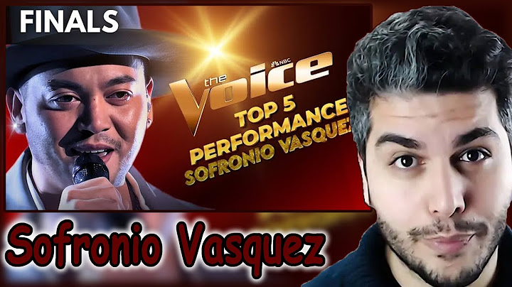 Sofronio Vasquez Performs "Unstoppable" By Sia | The Voice Finale | NBC REACTION