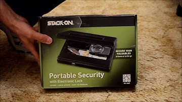 Stack-On PC-1665 Portable Locking Case with Electronic Lock (FLAWED DESIGN)