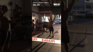 Kev aussie Throwdown Wod 1