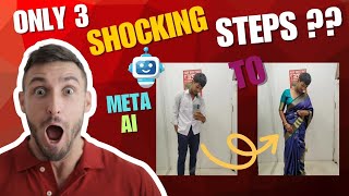 WhatsApp Meta AI theke Photo Editing kibhabe kore ?👗Dress change Photo Editing |🤓outfit changer 2025 screenshot 5