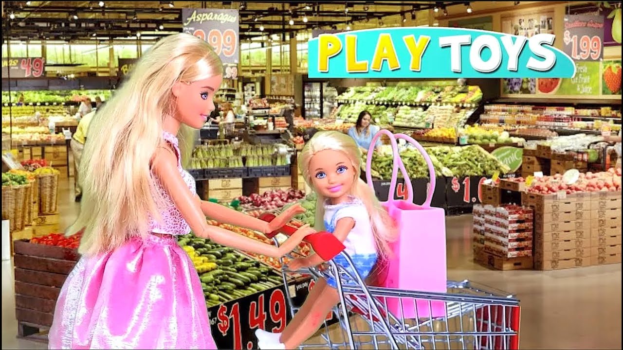 barbie going to shopping