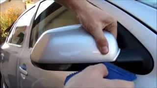 Changing indicator light from side mirror Skoda Octavia 2, audio: English