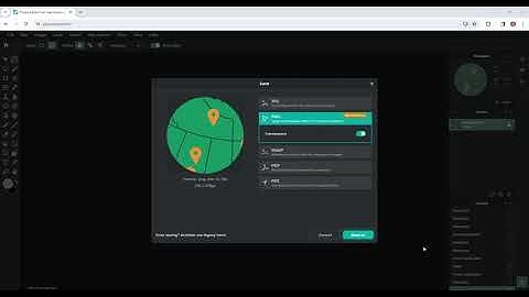 Using the Marquee Select Tool in Pixlr E to make a Circle image with Transparent Background