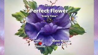 Paint a Perfect flower // EVERY TIME // Step by Step