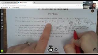 2012 Calculus BC #2 FRQ Video (premade)