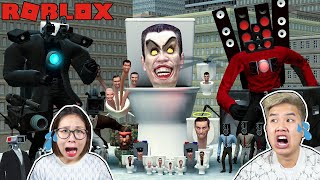 bqThanh và Ốc Trở Thành SKIBIDI TOILET vs CAMERAMAN BOSS vs SPEAKERMAN BOSS Xem Ai Mạnh Nhất Roblox screenshot 1