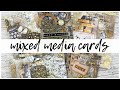 Mixed Media Cardmaking | Vintage/Antique Style | ms.paperlover | 2021